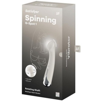 Stimulateur Spinning G-Spot 1 - 11 x 3.5cm Crème