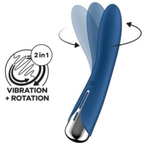 Stimulateur Spinning Vibe 1 - 11 x 3cm Bleu disponible sur Fun et plaisirs