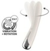 Stimulateur Spinning Vibe 1 - 11 x 3cm Crème