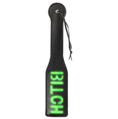 Paddle phosphorescent Glow Bitch 32cm disponible sur Fun et plaisirs