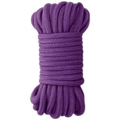 Corde pour Bondage Violette 10m- Bondage & Attaches en stock sur Fun et plaisirs