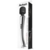 Stimulateur Wand Silvery 30 cm - Tête 55 mm Argenté