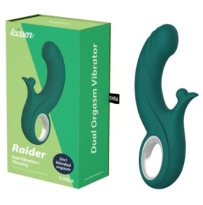 Vibromasseur Rabbit Raider 13 x 3.5cm