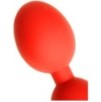 Boules anales Stretch Eggs S 43 x 4 cm Rouges