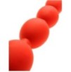 Boules anales en silicone STRETCH EGGS L 47 x 6 cm Rouges