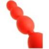 Boules anales en silicone STRETCH EGGS L 47 x 6 cm Rouges