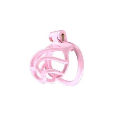 Cage de chasteté Tortille S 6 x 3.4 cm Rose disponible sur Fun et plaisirs