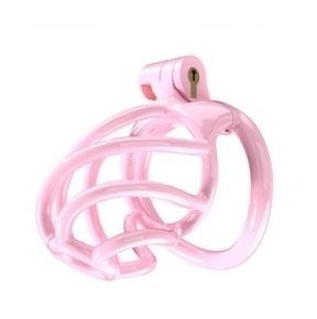 Cage de chasteté Tortille M 7 x 3.4 cm Rose disponible sur Fun et plaisirs