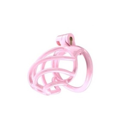 Cage de chasteté Tortille M 7 x 3.4 cm Rose disponible sur Fun et plaisirs