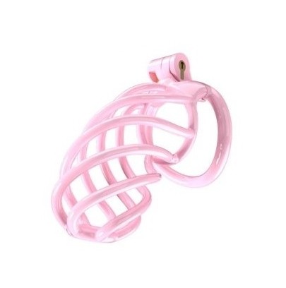 Cage de chasteté Tortille XL 11 x 3.4 cm Rose disponible sur Fun et plaisirs