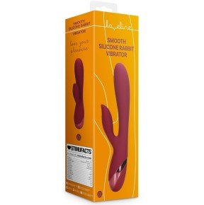 Vibro Rabbit Darkcherry 11 x 3.5cm