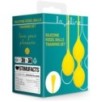 Boules de Kegel en silicone Balls Training Jaunes