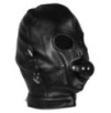 Cagoule avec Masque et Bâillon Blind Mask Gag Noire