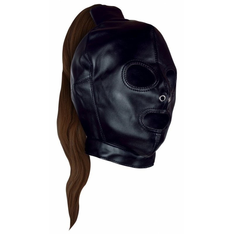 Cagoule Queue de cheval Brune Hood Tail