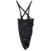 Camisole pour Bras Lace-Up Full Noire