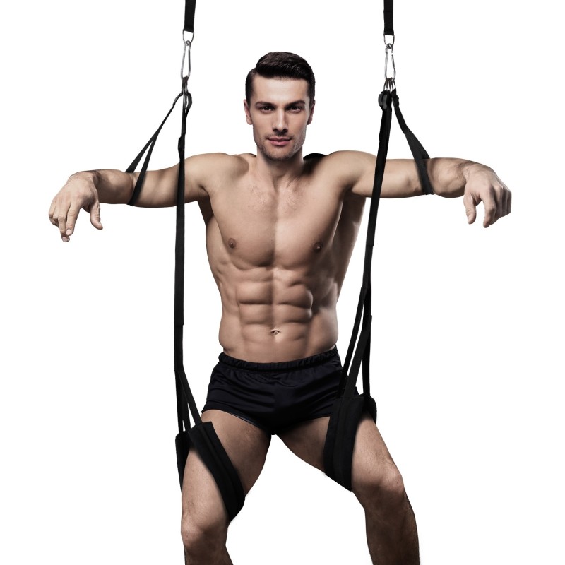 Sling de Porte Over The Swing Noir