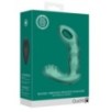 Stimulateur de prostate Beaded 10 x 3.5cm Vert métallisé