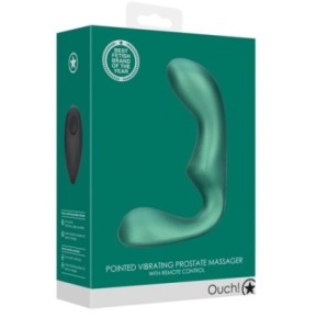 Stimulateur de prostate Pointed 11.5 x 3.5 cm Vert métallisé