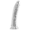 Gode Sans Bourse Diamond Dick 23 x 4.5cm Transparent