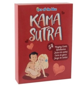 Jeu de 54 Cartes Kama Sutra disponible sur Fun et plaisirs