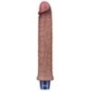 Gode vibrant Softee Wizz 21 x 4cm Marron