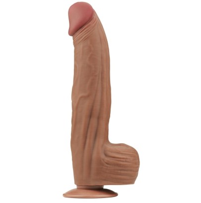 Gode Sliding Skin 23 x 6cm Marron disponible sur Fun et plaisirs