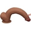 Gode Sliding Skin 26 x 6cm Marron