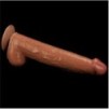 Gode Sliding Skin 26 x 6cm Marron