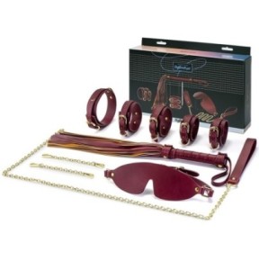 Coffret SM 5 Pièces Sex Navy Bordeaux disponible sur Fun et plaisirs