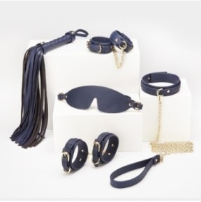 Kit SM 5 Pièces Sex Navy Bleu disponible sur Fun et plaisirs