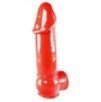 Gaine de pénis Zizi Megamen Bite 19 x 5 cm Rouge