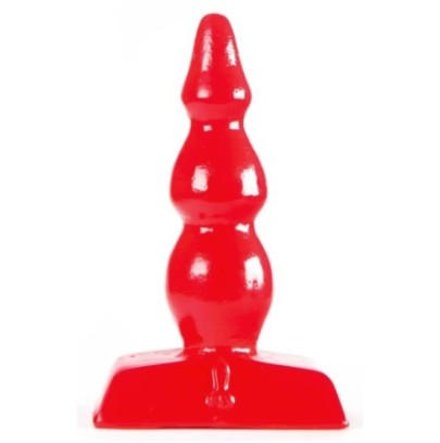 Plug Zizi Ripple 9 x 3 cm Rouge disponible sur Fun et plaisirs