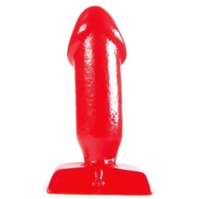 Plug Zizi Dicked 10 x 4 cm Rouge disponible sur Fun et plaisirs