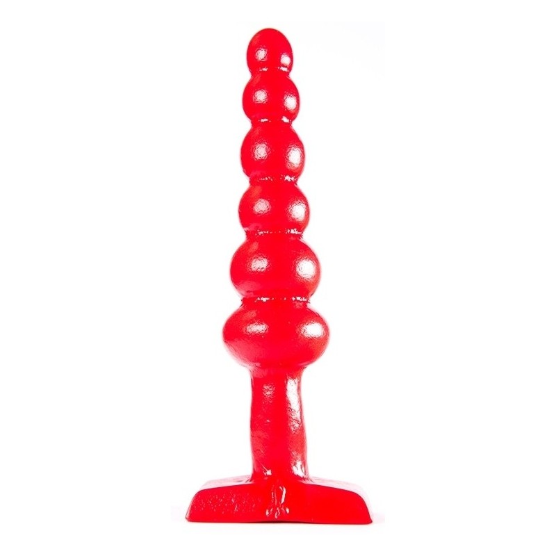 Plug Zizi Tease 14 x 4 cm Rouge