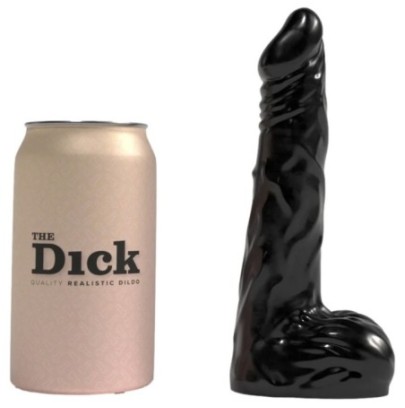 Gode Chasten The Dick 14.5 x 3.5 cm Noir disponible sur Fun et plaisirs