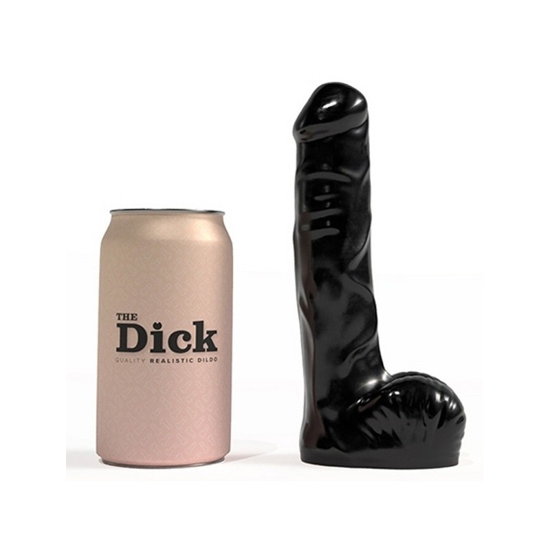 Gode Richard The Dick 15 x 4.2 cm Noir