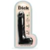 Gode Richard The Dick 15 x 4.2 cm Noir