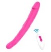 Double gode vibrant King 3 - 31 x 4 cm Rose