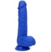 Gode vibrant Admiral 14 x 3.7 cm Bleu