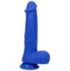 Gode vibrant Captain 16 x 4 cm Bleu