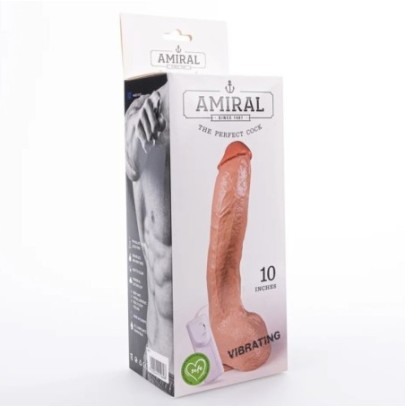 Gode vibrant Amiral 18 x 5.2cm