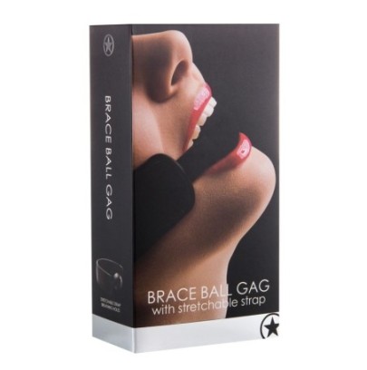 Bâillon Boule Gag Strap Noir