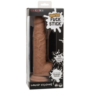 Gode Éjaculateur Vibrant Fuck Squirting 17 x 4.2cm Marron