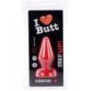 Plug Classic S I Love Butt 11 x 4.3 cm Rouge