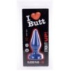 Plug Classic S I Love Butt 11 x 4.3 cm Bleu