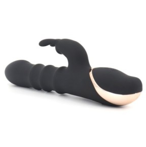 Vibro Rabbit Thrusties 13 x 3.8cm Noir