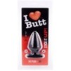 Plug Fat S I Love Butt 11 x 6 cm Noir