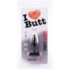 Plug Slim S I Love Butt 8.5 x 3 cm Noir