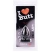 Plug Spade S I Love Butt 9 x 5.3 cm Noir