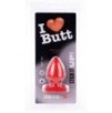 Plug Spade S I Love Butt 9 x 5.3 cm Rouge